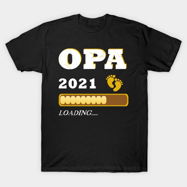 Opa 2021 loading Vater Sohn T-Shirt by JG0815Designs